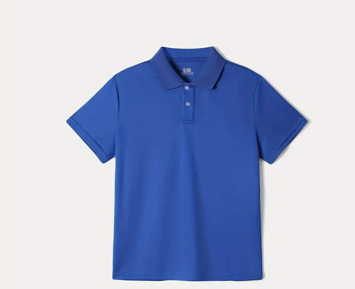 Unisex Royal Blue Polo School Shirt