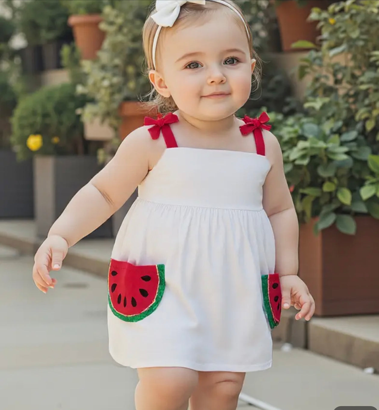 Watermelon Summer Dress