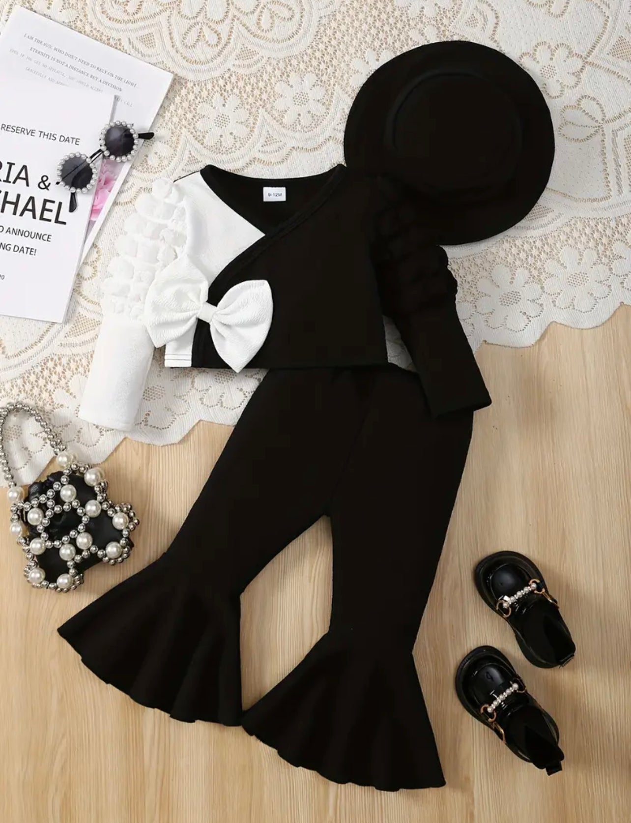 3 Pc Flare Leg set with Hat