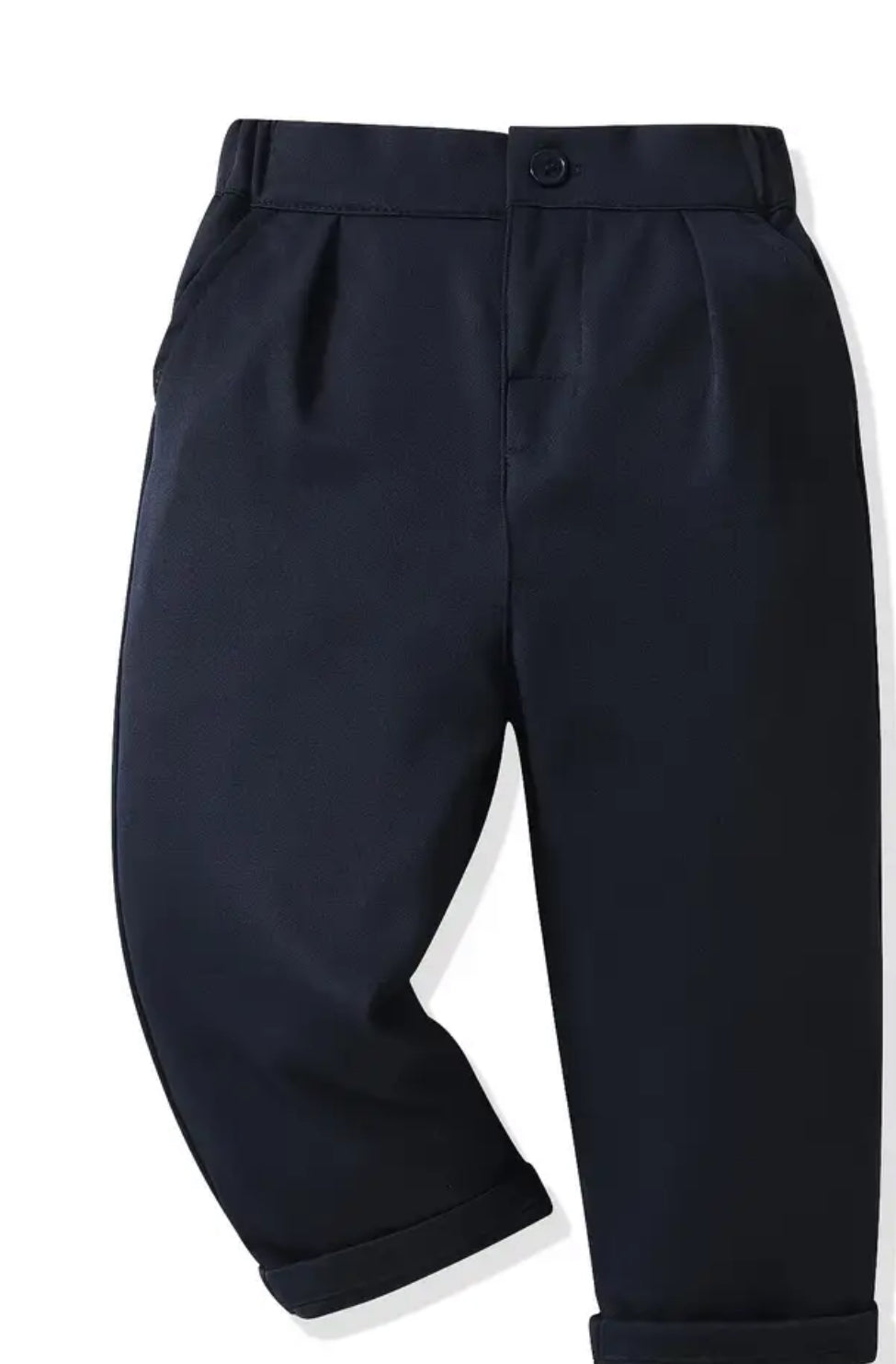 Unisex Navy Blue School Uniform Pants