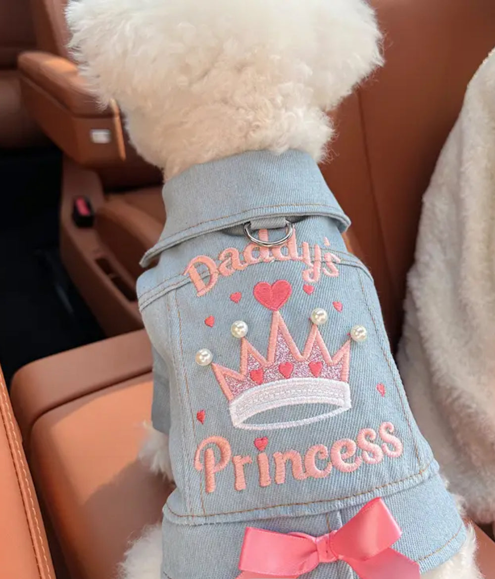Fur Baby Denim Jacket