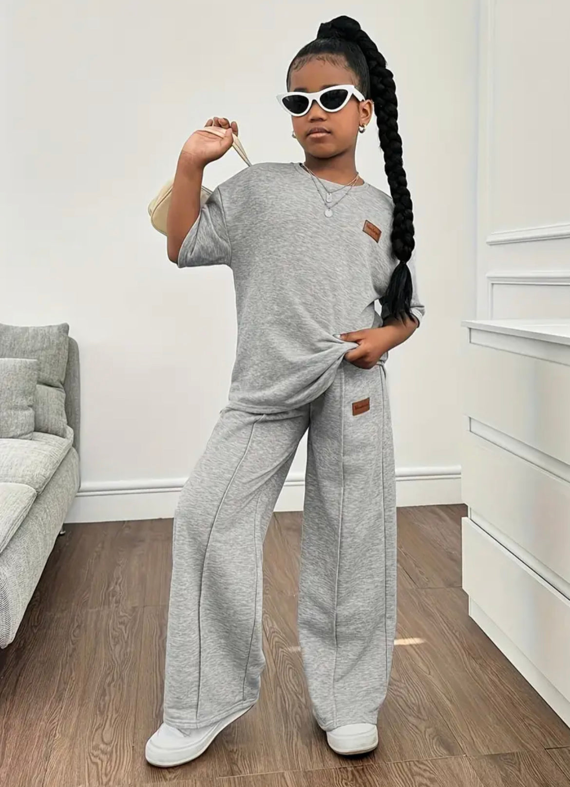 2 Pc Flare Jogging Set