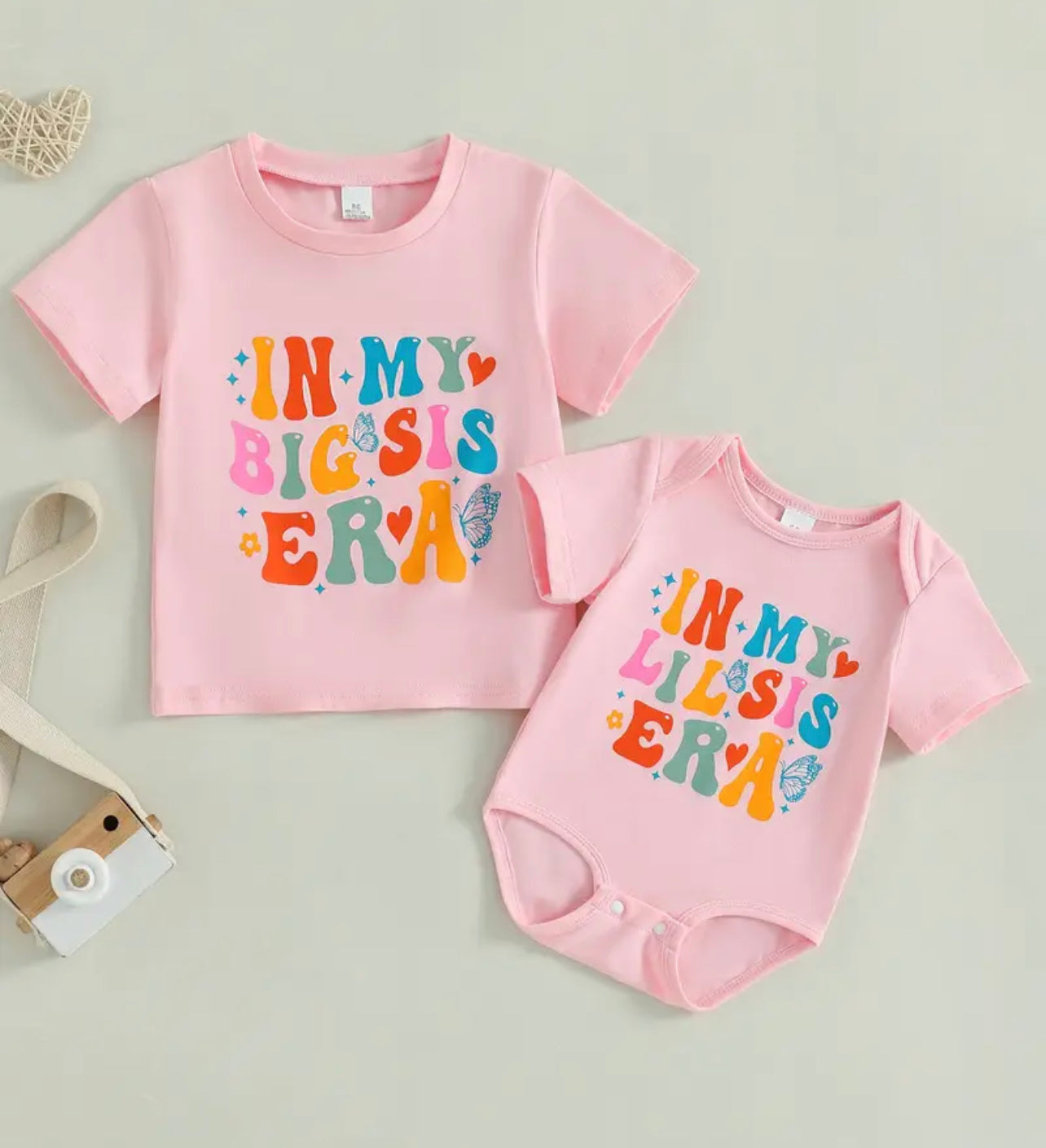 Little/ Big Sister Pink