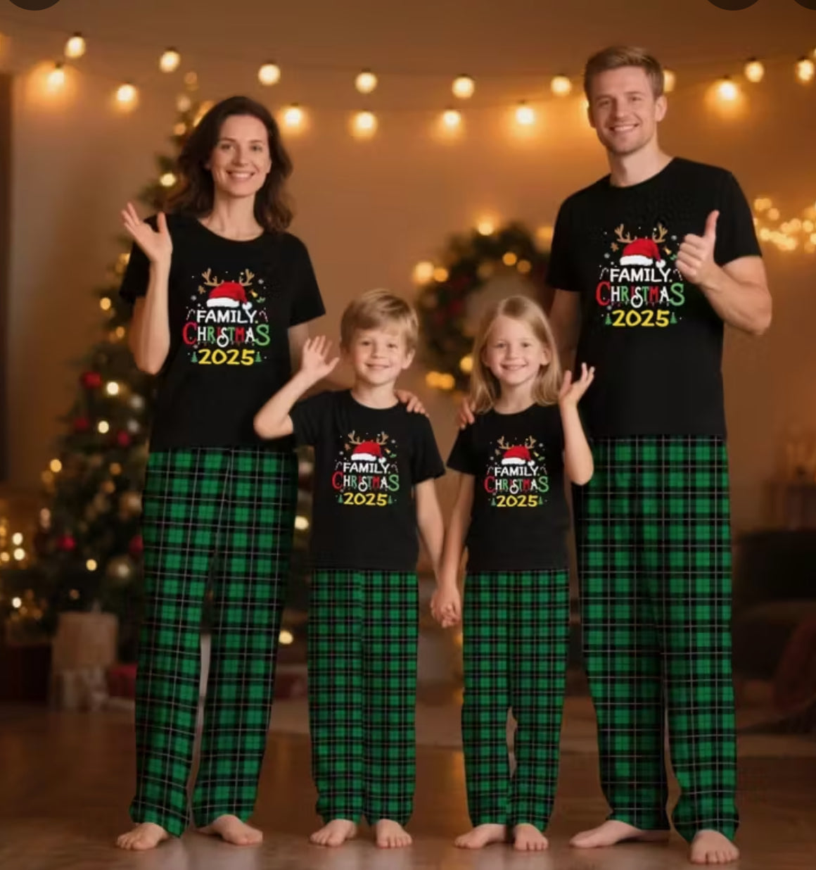 Family Christmas Pajamas 2025