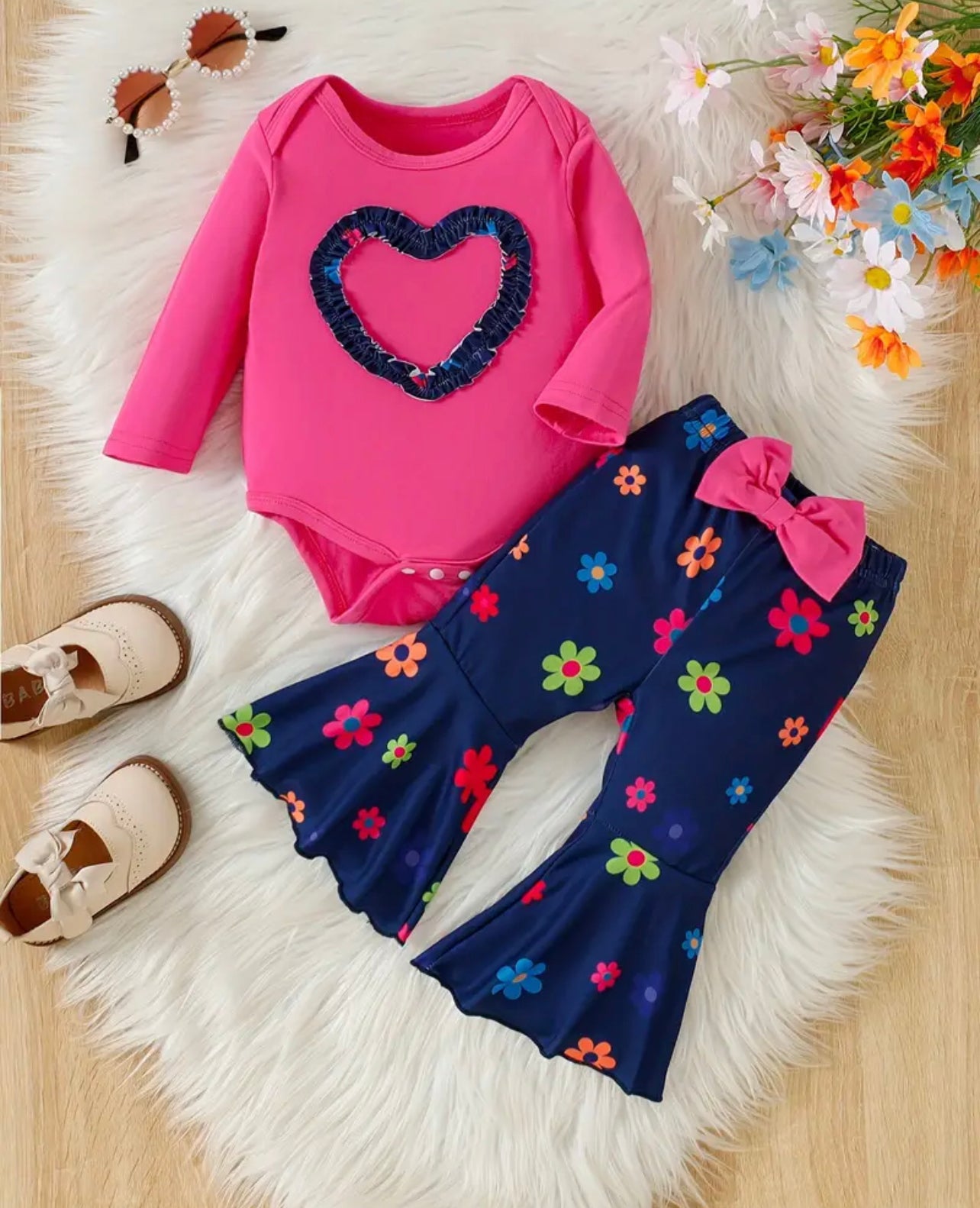 Heart Flare Leg set