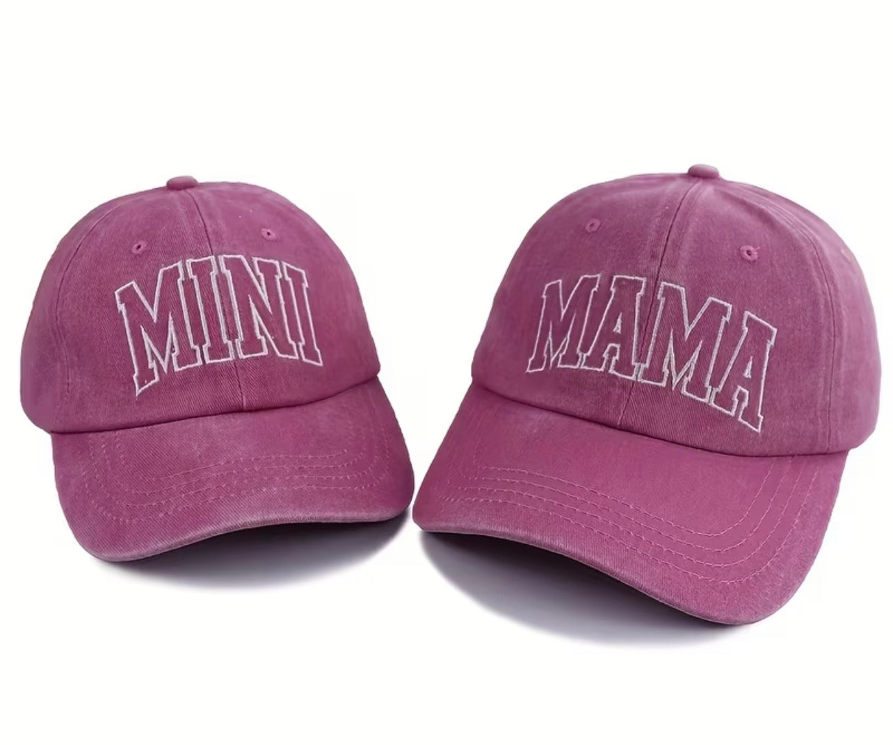 Mama/ Mini Baseball Caps (2)