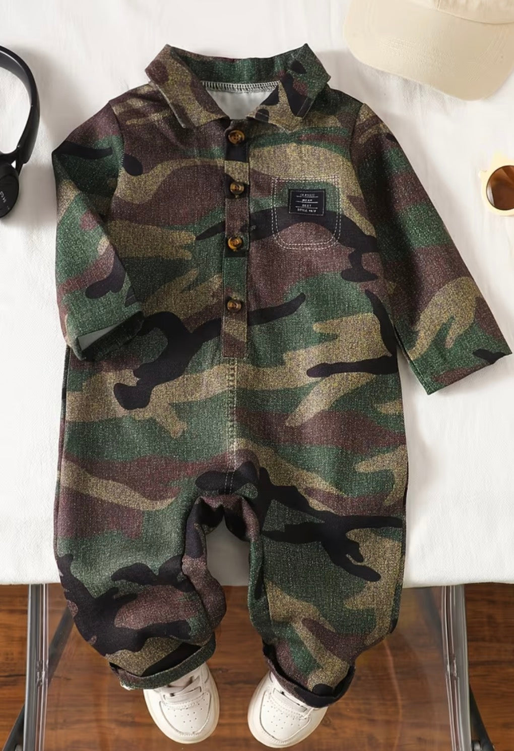Army Fatigue Onesie