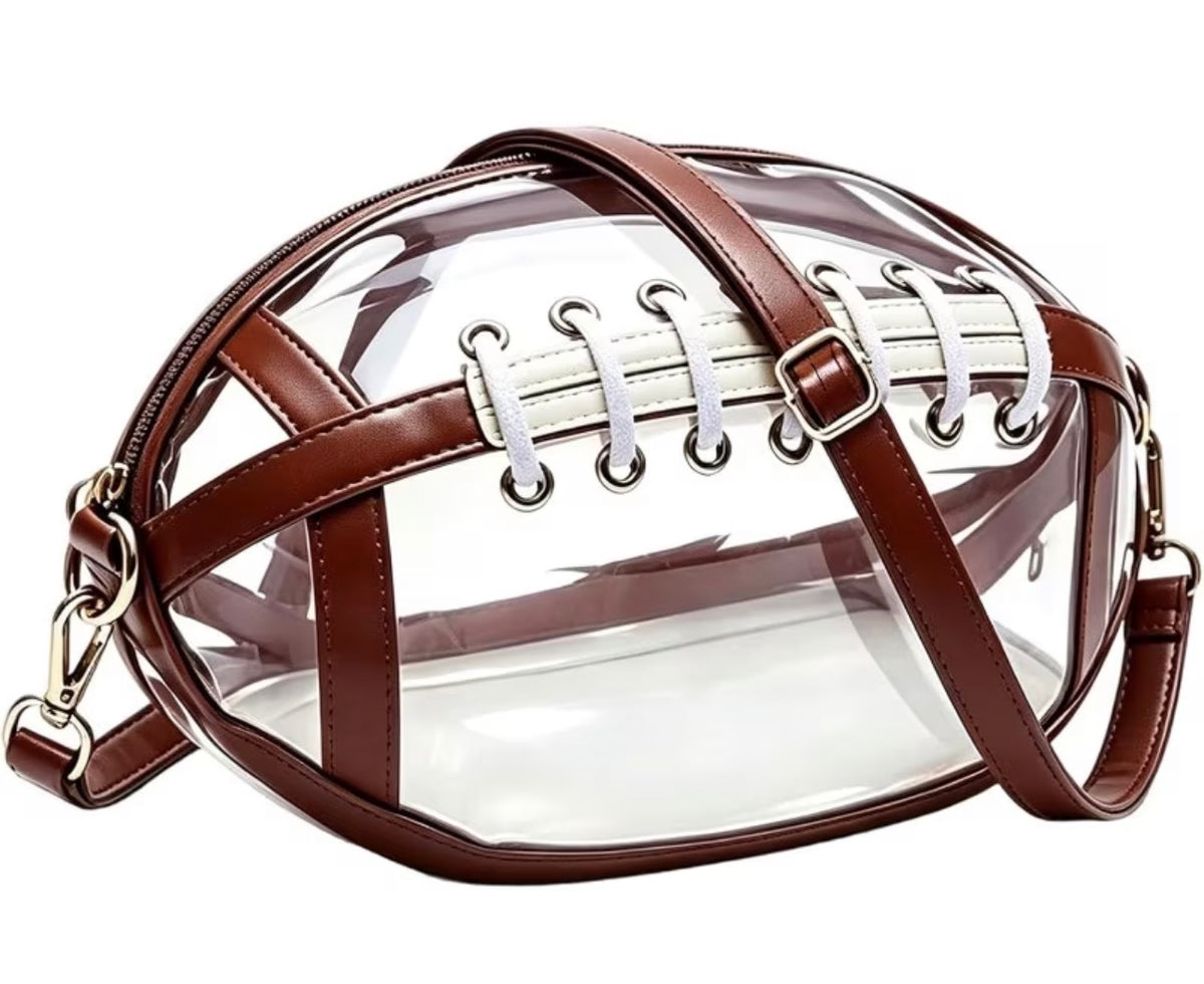 Clear Football Purse
