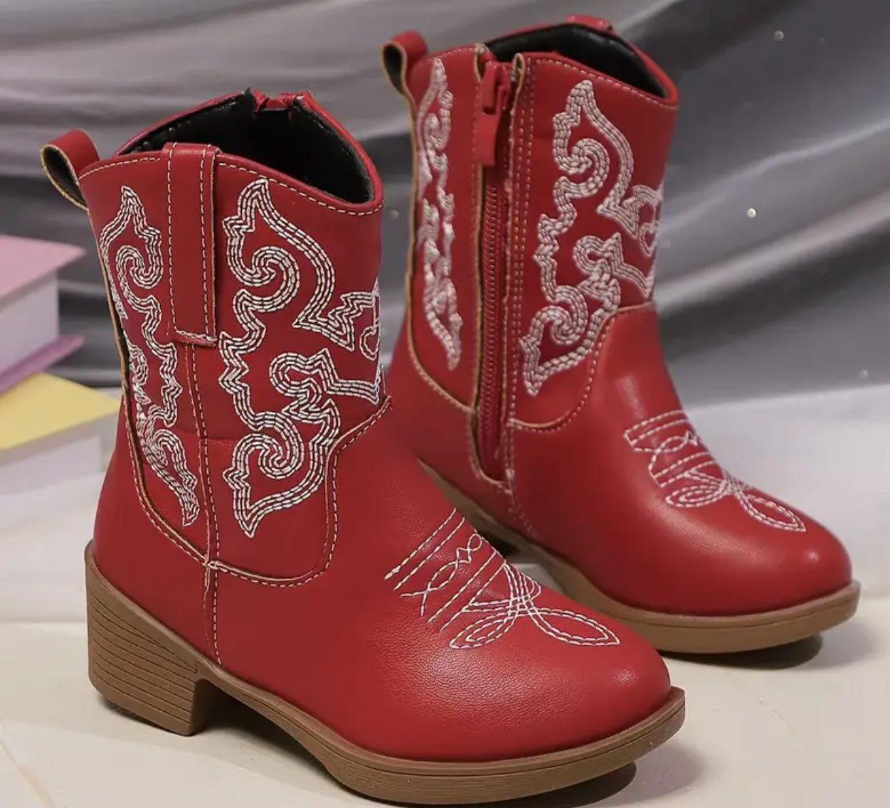 Red Cowboy Boots