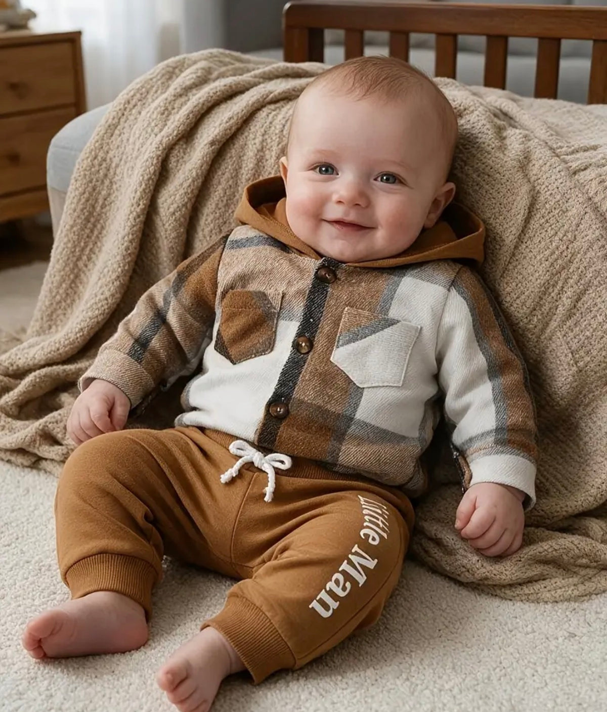 Infant Plaid Set
