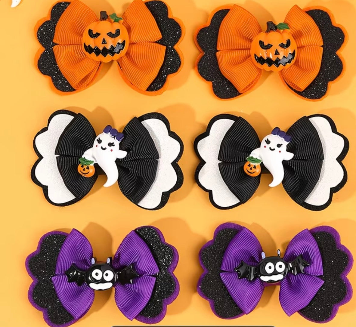 Halloween Hair Bow