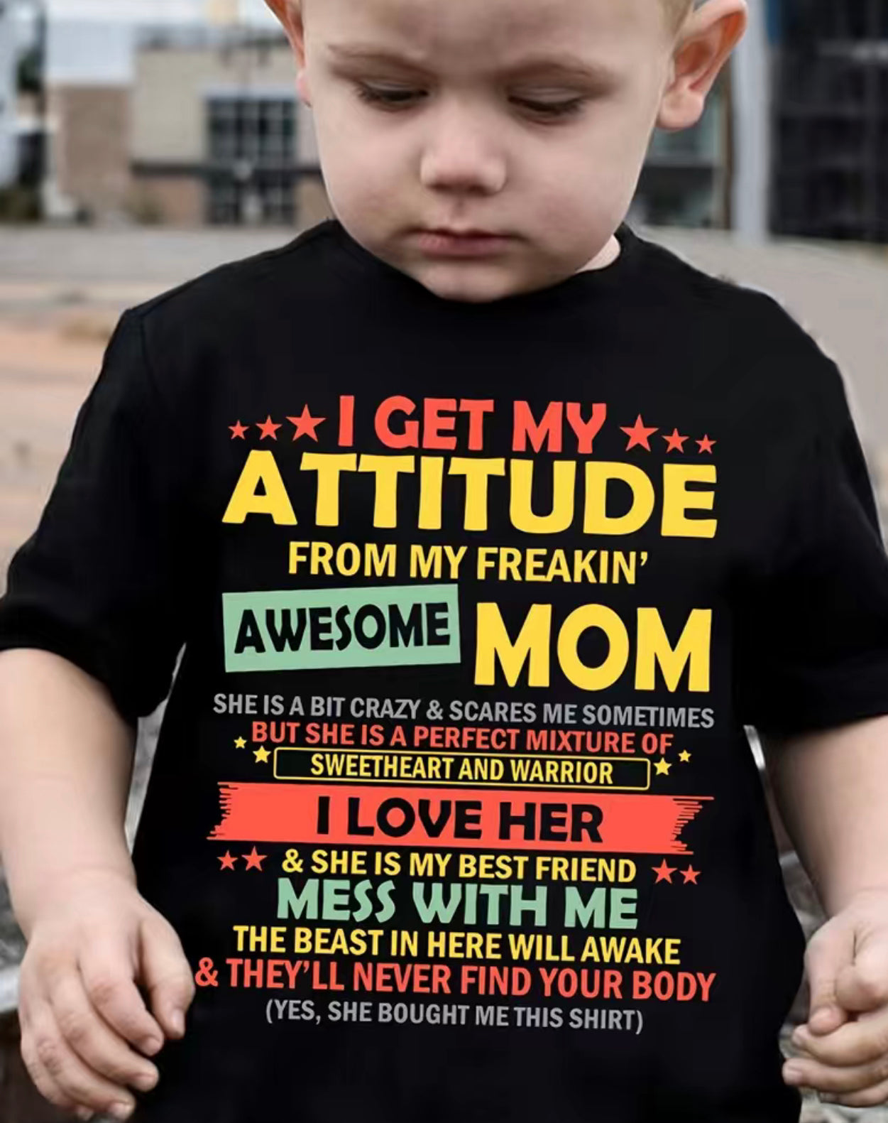 Mom Attitude Tshirt