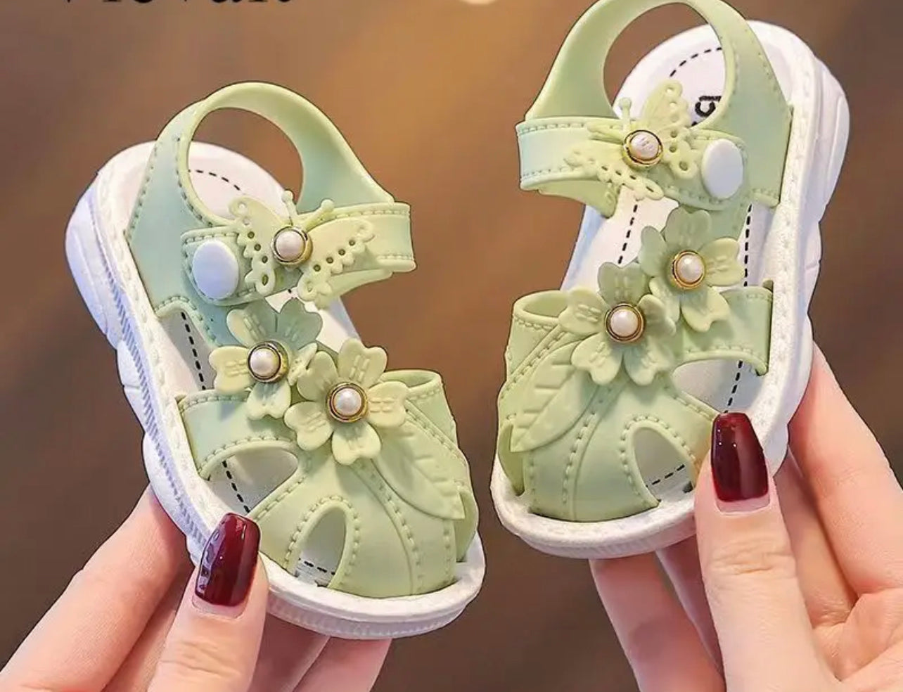 Lime Green Sandals