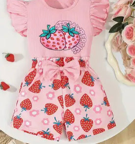 Strawberry Short Set