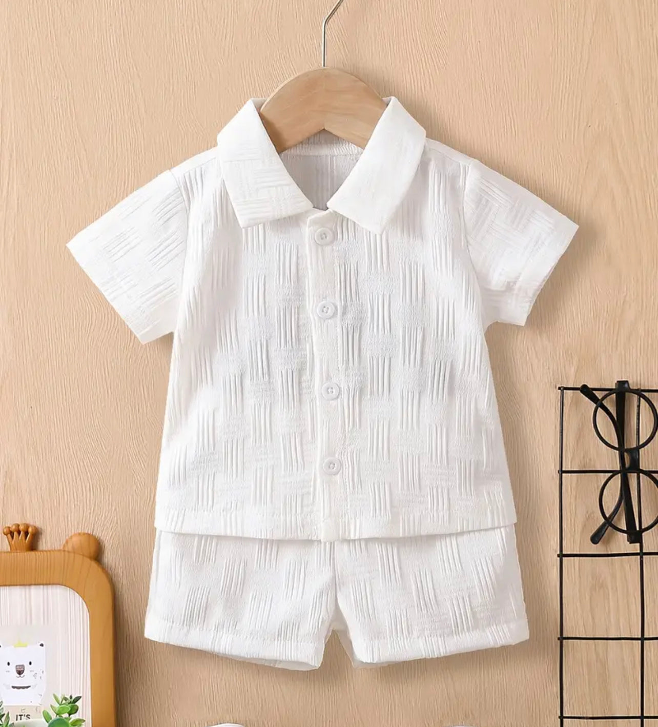 2 Pc White Set