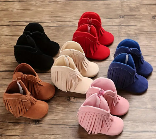 Infant Boots on The Ground