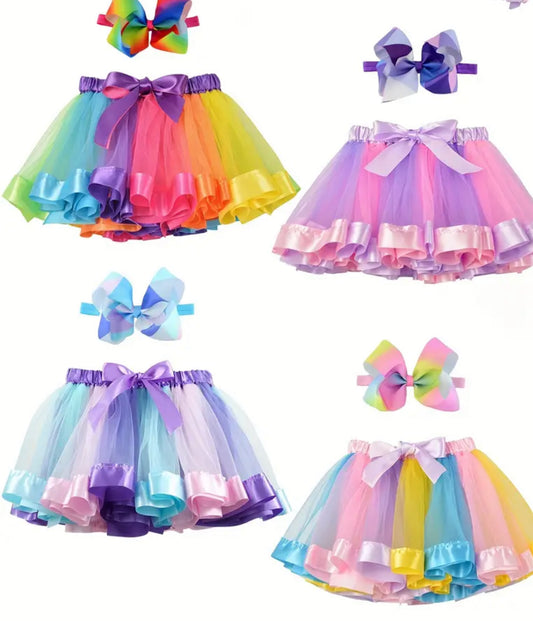 Size 2/3 TuTu with Matching Bow
