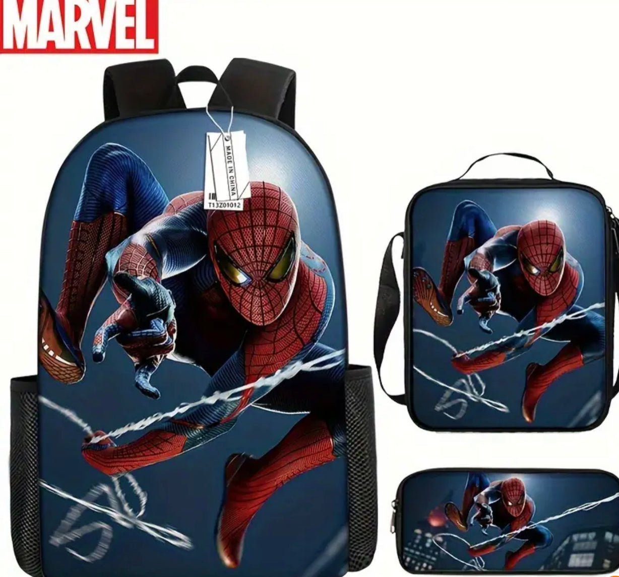 Spider-Man Backpack Set