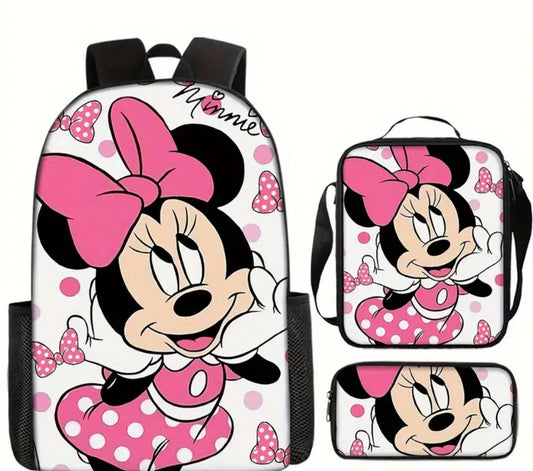 Mini Mouse Backpack Set