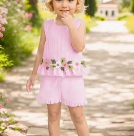 Sleeveless Short Set