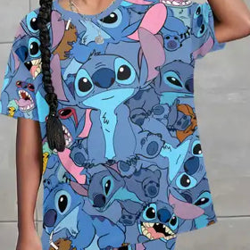 LiLo & Stitch Short Set