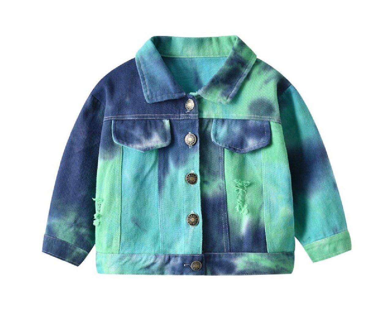 Tye Dye Denim Jacket