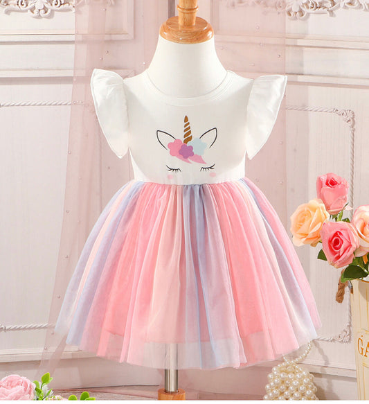 Unicorn Rainbow Dress