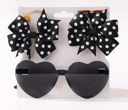 Sun Glasses with Bow