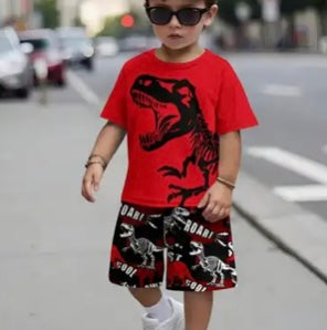 Dinosaur Short Set