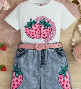 Strawberry Short Set