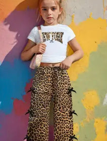 New York Leopard pant set