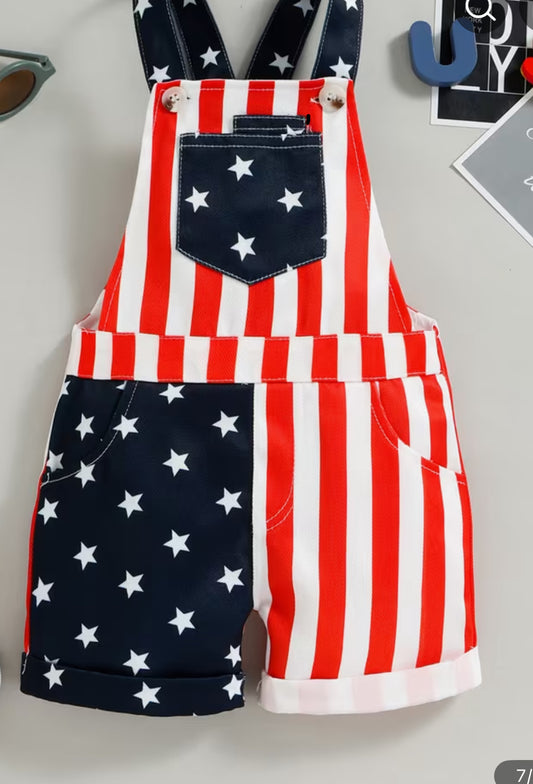 Fourth of July Overall
