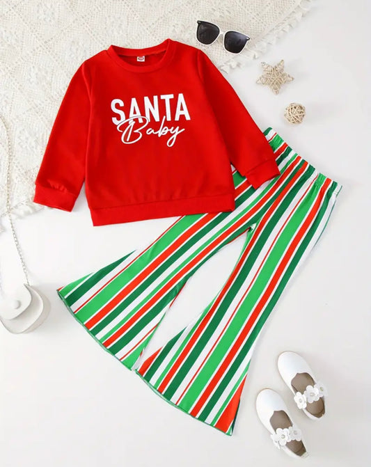 Santa Baby Flare Leg Set