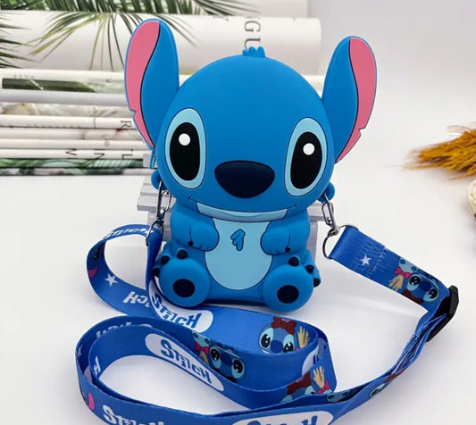 Stitch Purse Blue