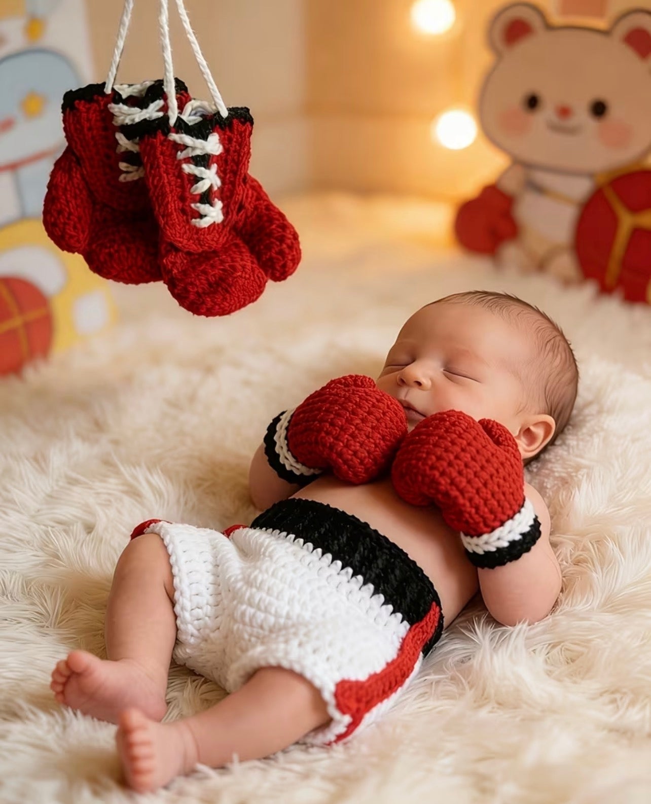 Handmade Boxing Shorts/Gloves