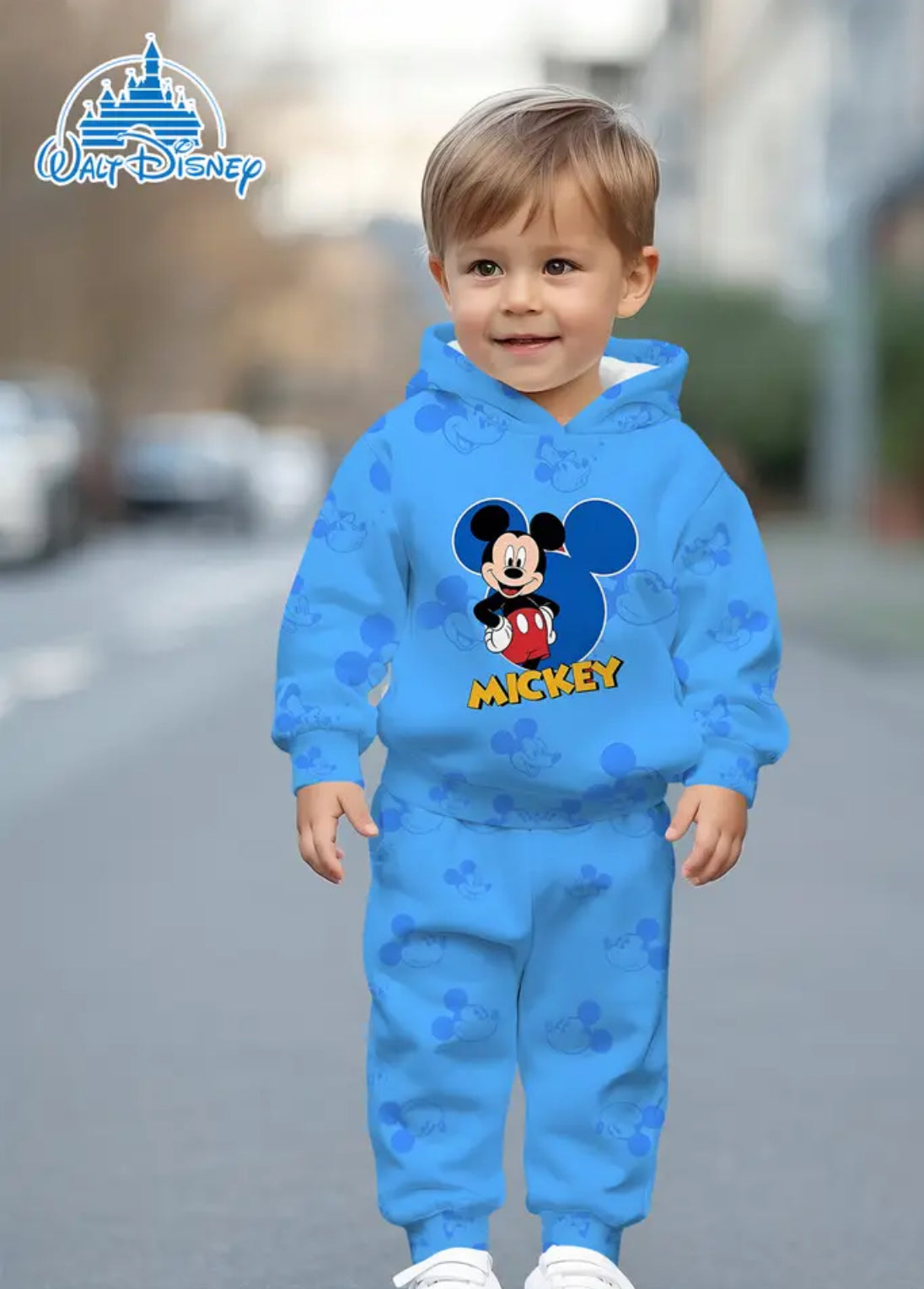 2pc Mickey Mouse Blue Jogging Suit