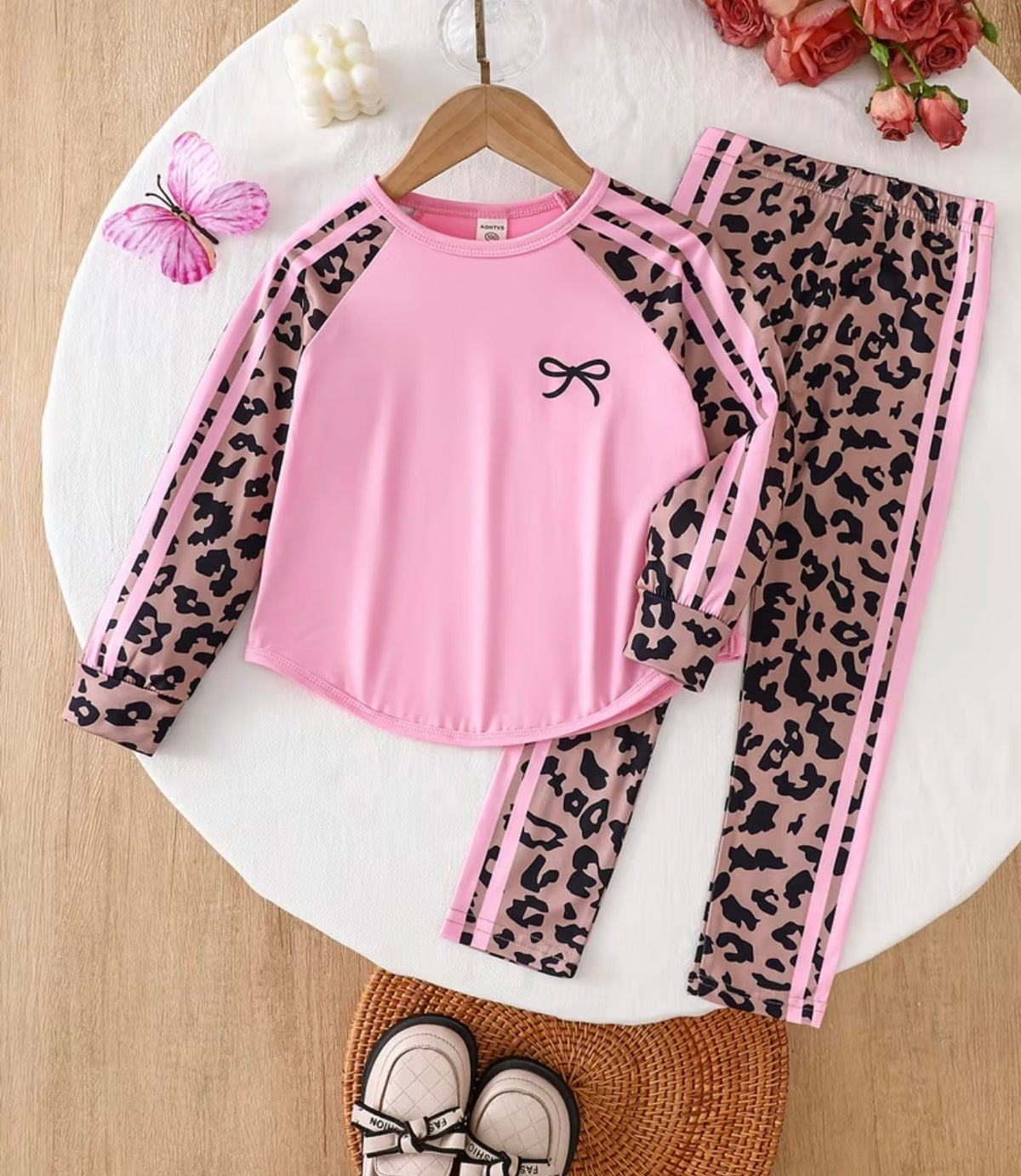 Leopard Pink Set