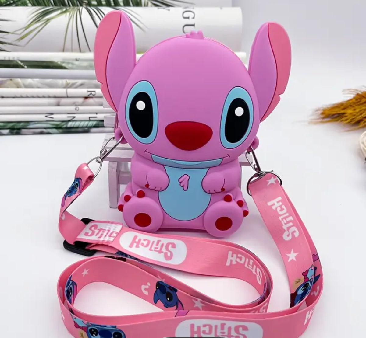 Stitch Purse Pink