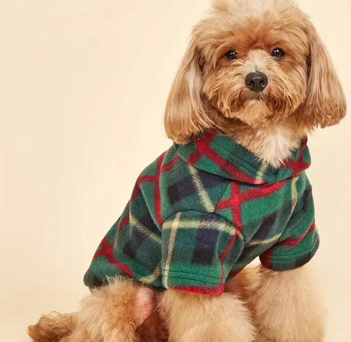 Fur Baby Plaid Jacket