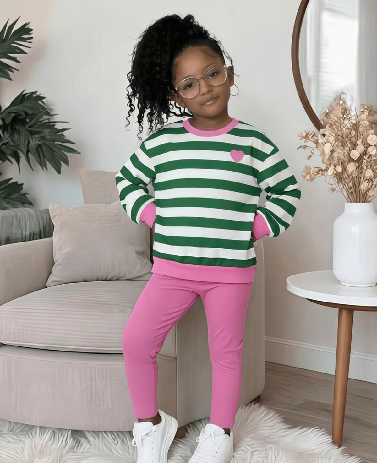 2 Pc Pink Set