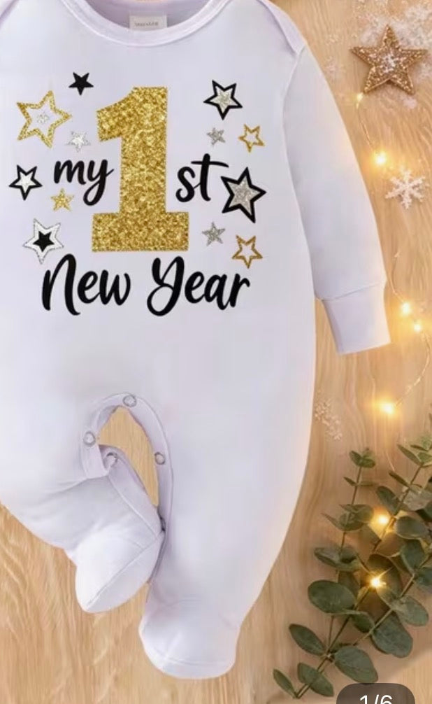 My First New Year Onesie