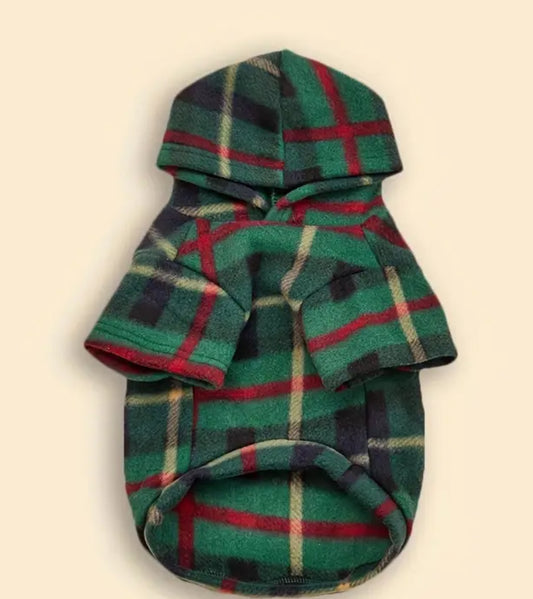 Fur Baby Plaid Sweater