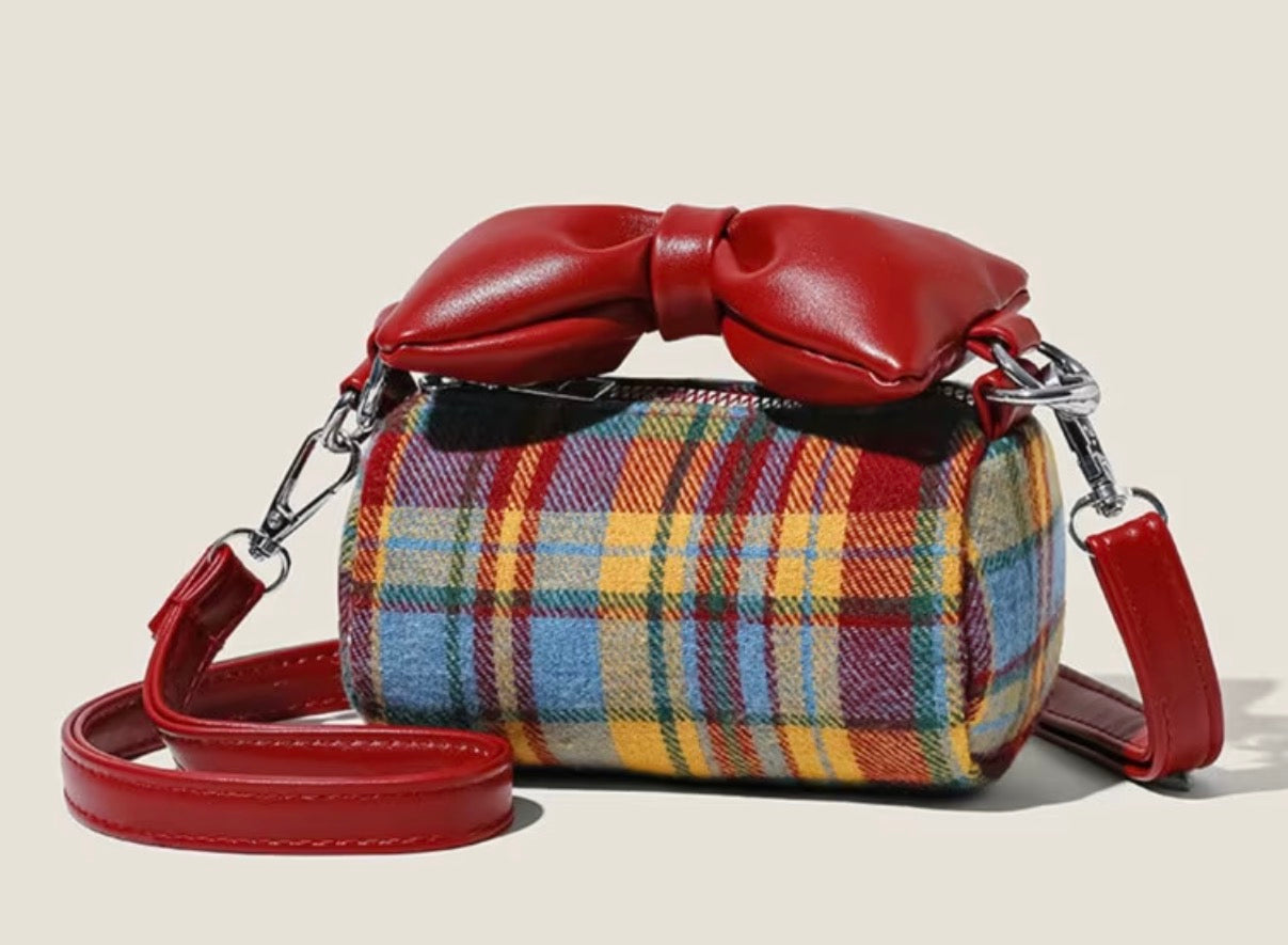 Red Bow Purse
