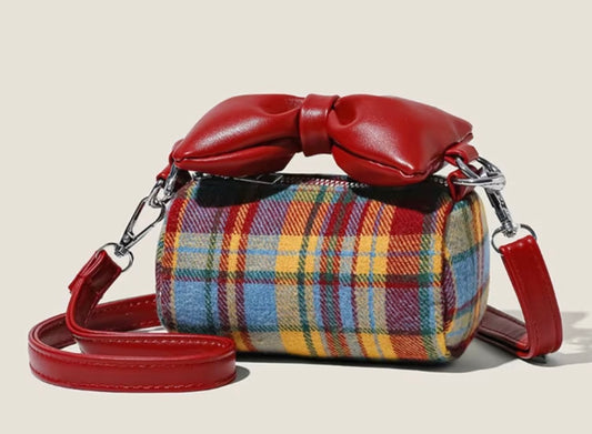 Red Bow Purse