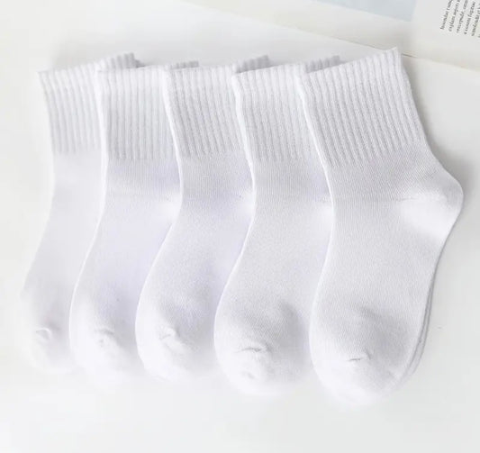 Bundles of White Socks (15 pairs)