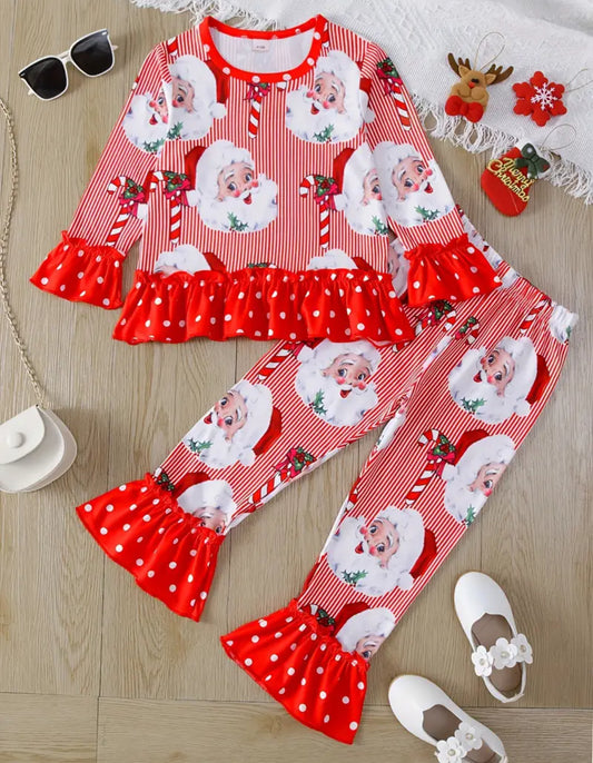 Santa Flare Leg Set