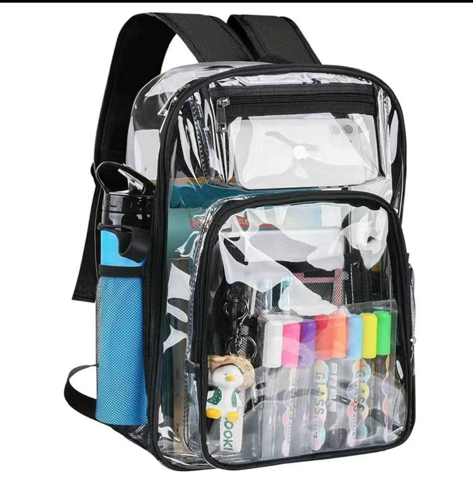 Clear BAckpacks