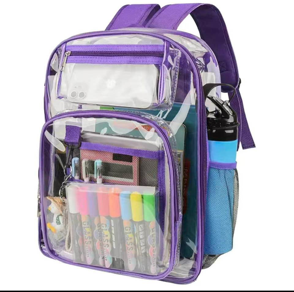 Clear BAckpacks