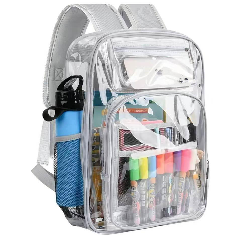 Clear BAckpacks