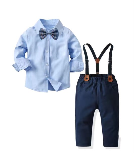 Boy's Long sleeve shirt and pants set